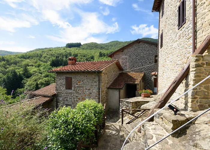 Borgo Dei Corsi - Charming In Tuscany With Airconditioning Ortignano Raggiolo